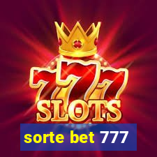 sorte bet 777